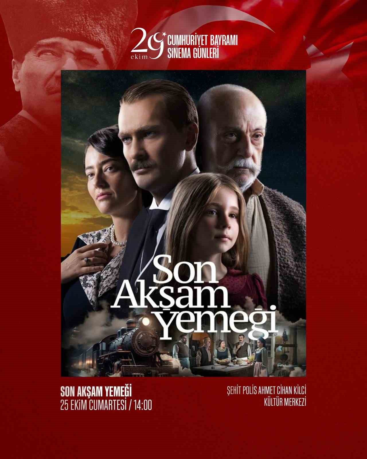 Başkan Özdoğan’dan Cumhuriyetin Işığında Sinema Günleri’ne davet
