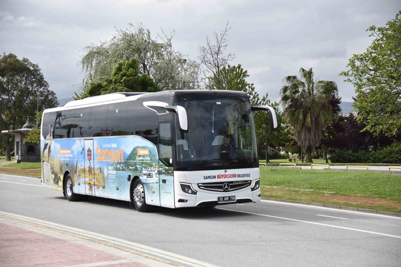 ’Odak Samsun’ turlarına 5 ayda 6 bin kişi katıldı
