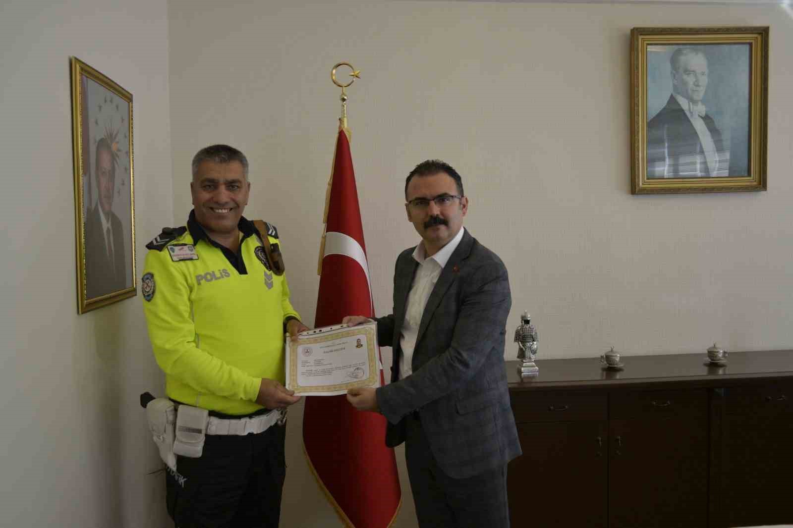 Kaymakam Ateş: "Güvenlik güçlerimiz, milletimizin huzuru için büyük bir özveriyle çalışıyor"