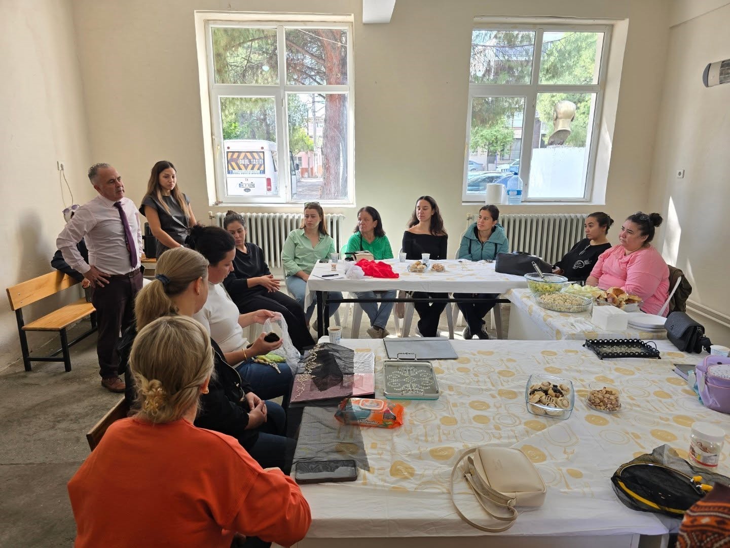 Sultanhisar’da tel kırma kursu başladı