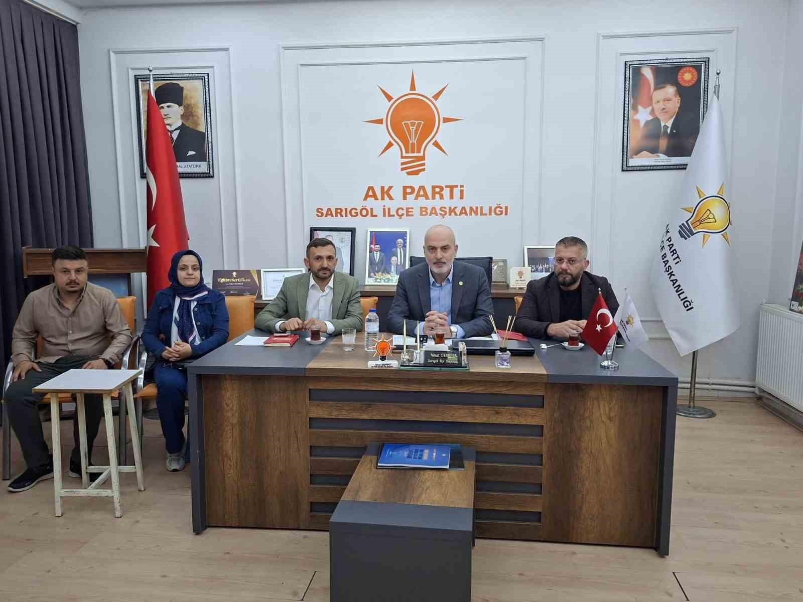 AK Parti Sarıg&ouml;l Teşkilatı, Zafer Işık&rsquo;ı ağırladı
