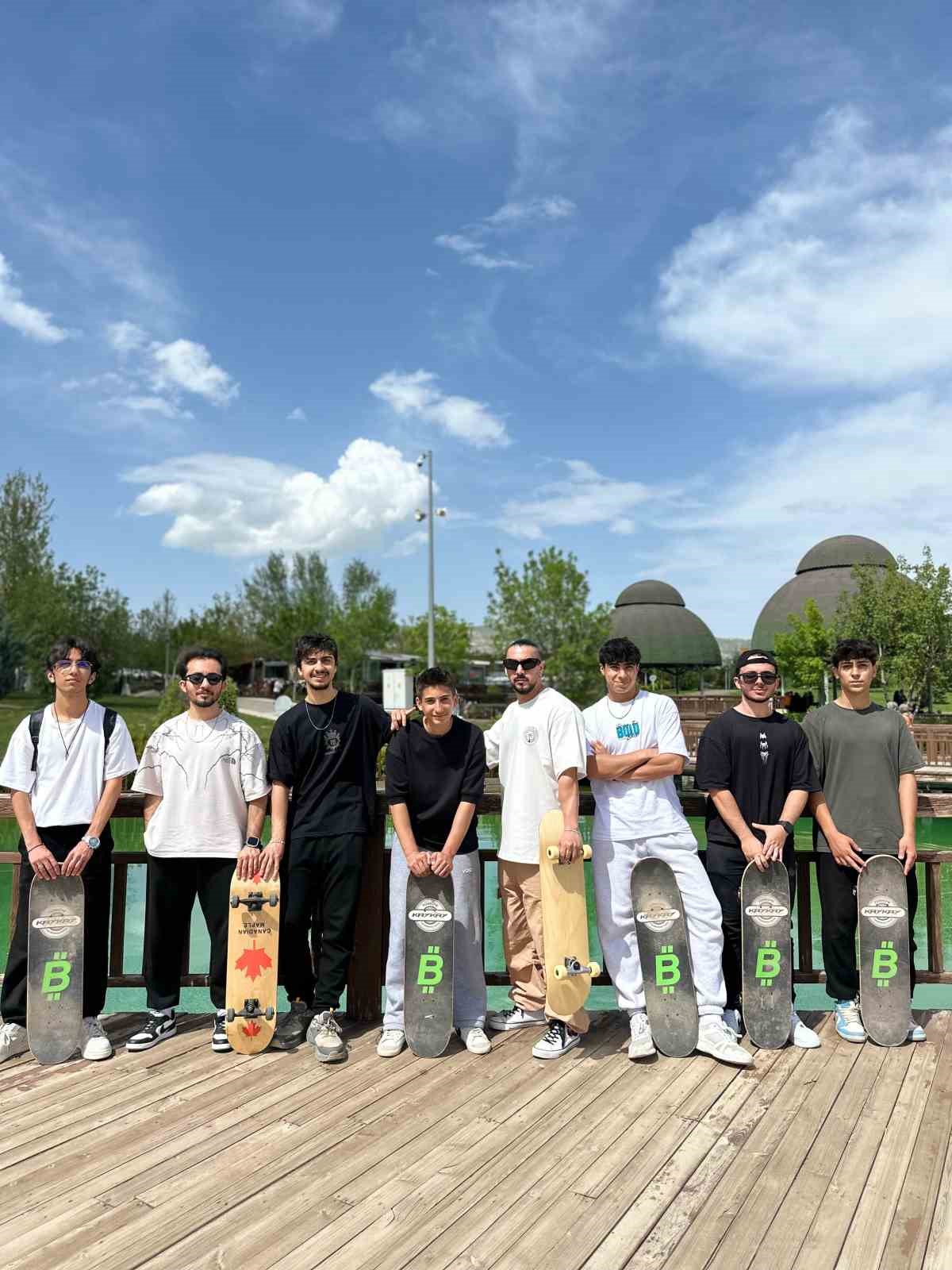 Elazığ’da kaykay ve paten sporunda bir ilk
