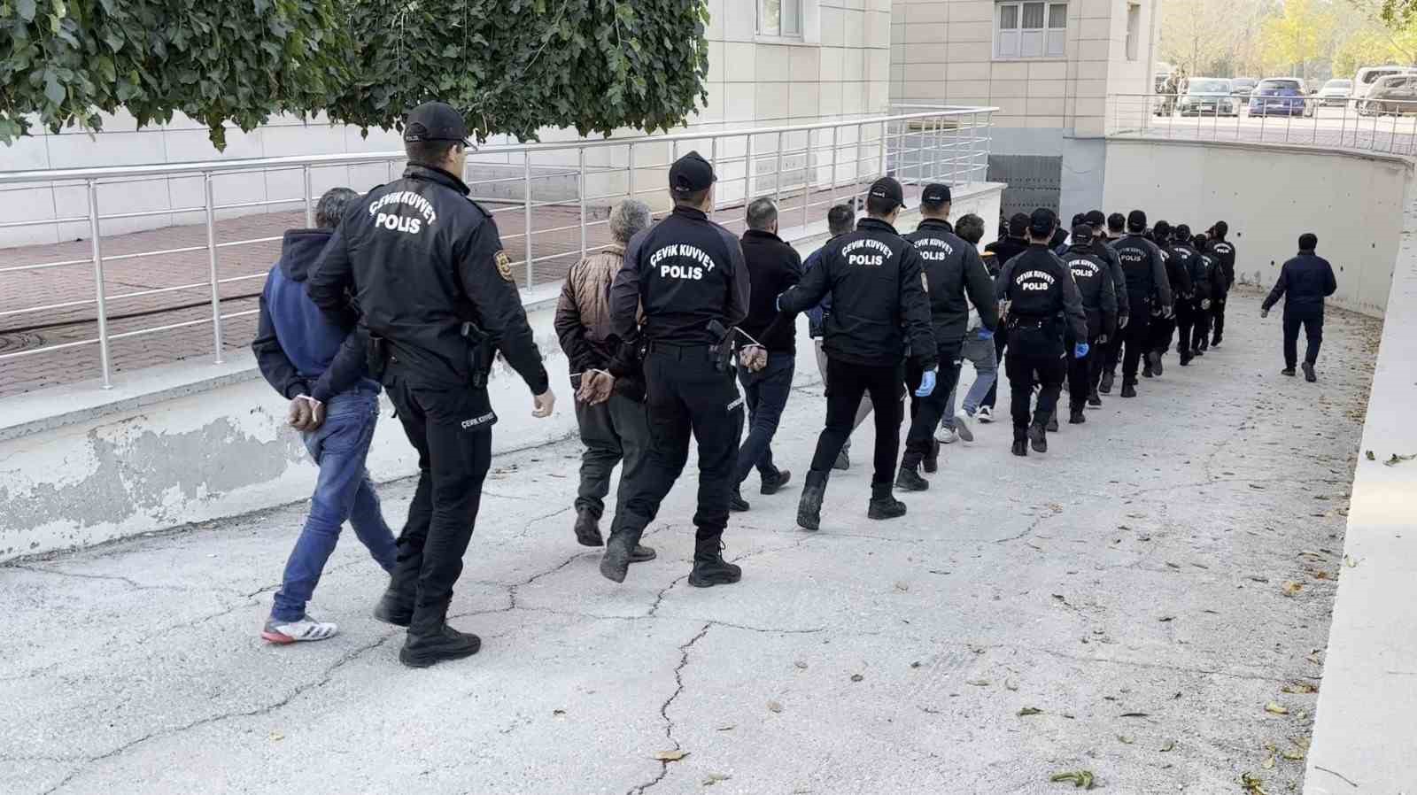 "Narkokapan Konya" operasyonu: 424 tutuklama
