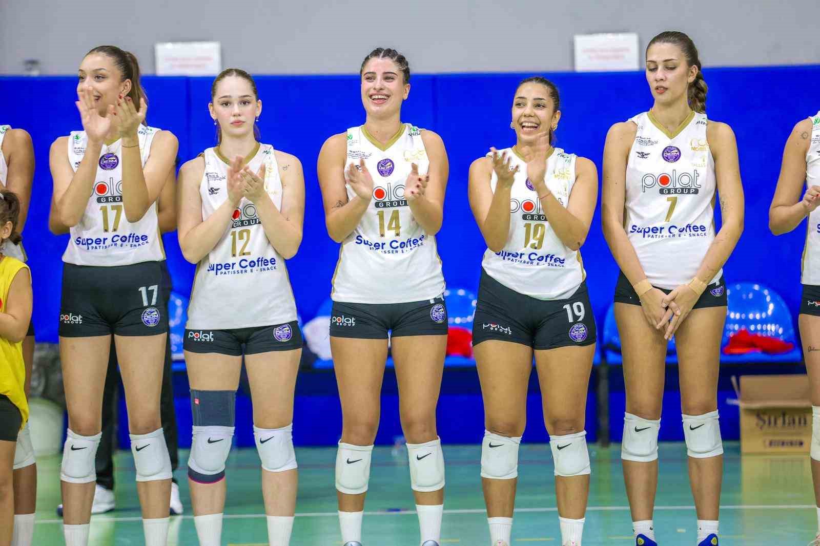 Didim Belediyespor Kadın Voleybol Takımı galibiyet serisini sürdürdü
