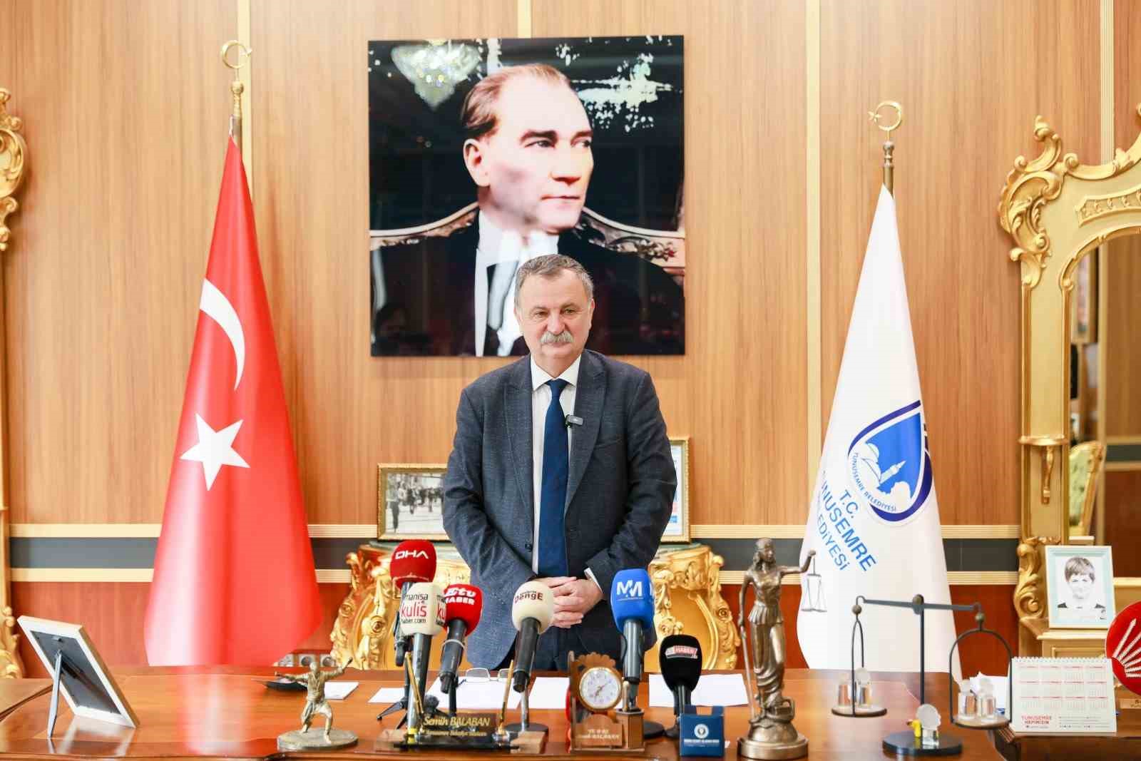 Başkan Balaban aylık çalışmalarını anlattı
