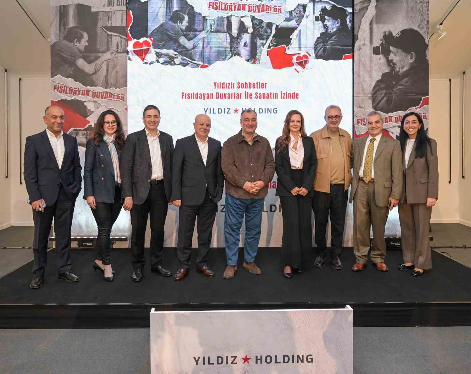 "Yıldızlı Sohbetler"de ressam Burhan Doğançay eserleriyle anıldı
