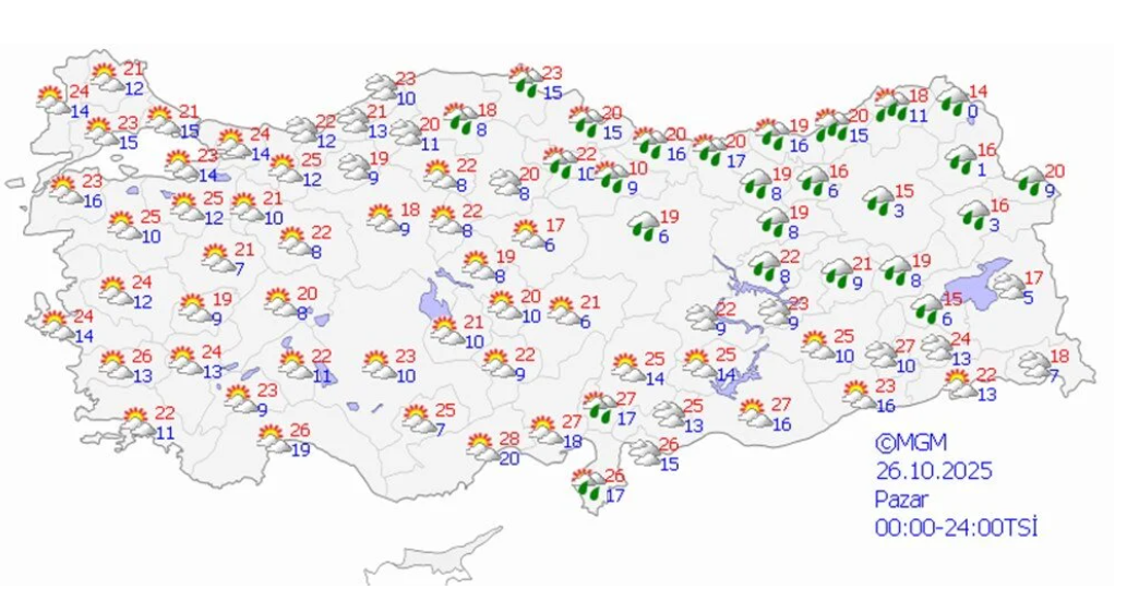 İstanbul Valiliği’nden sarı kodlu yağış, sel ve su baskını uyarısı