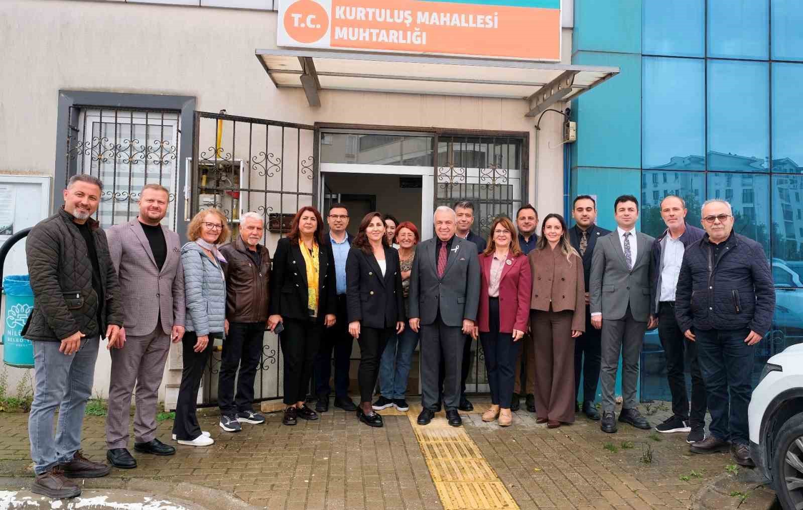 Başkan Şadi Özdemir, Balkan ve Kurtuluş sakinlerini dinledi
