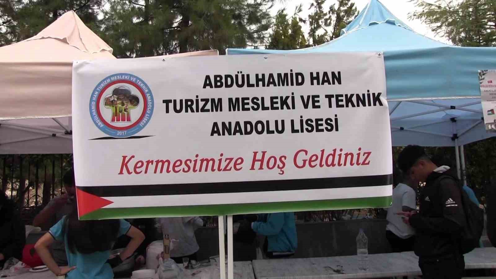 Siirt’te öğrencilerden Gazze yararına etkinlik
