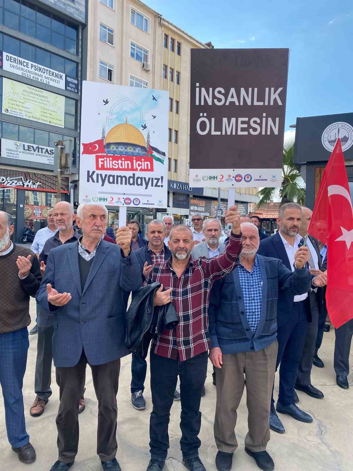 Derince esnafından Gazze&rsquo;ye anlamlı destek
