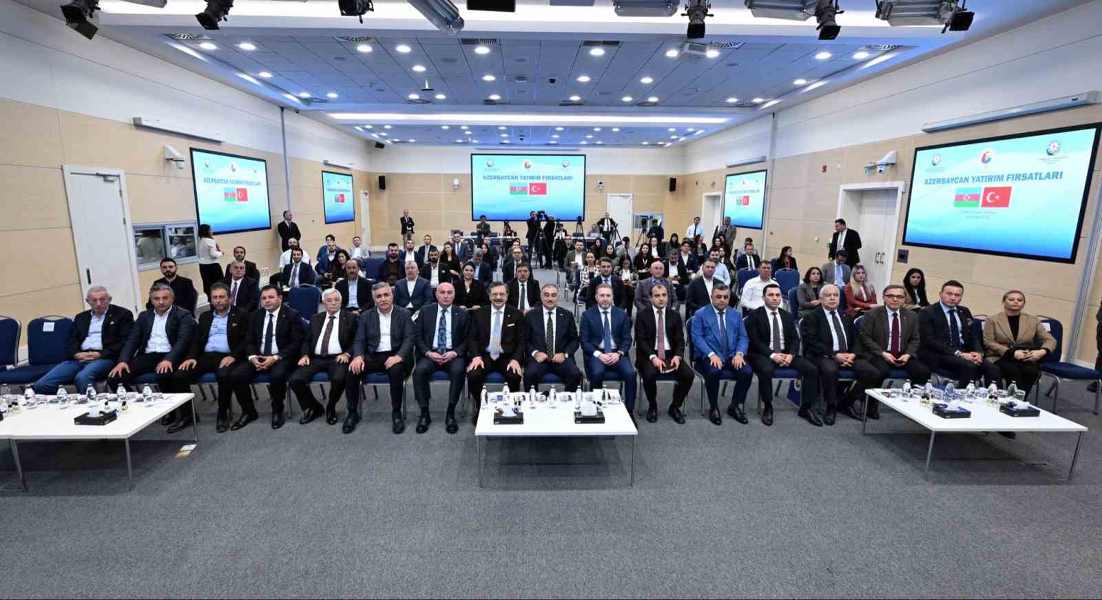TOBB Başkanı Hisarcıklıoğlu: "Azerbaycan yaklaşık 17 milyar dolarlık yatırım hacmiyle Türk yatırımlarının en yoğun olduğu ülke"