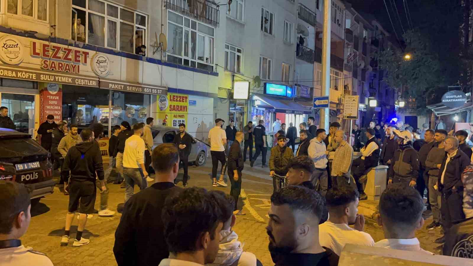 &Ccedil;orlu&rsquo;da silahlı saldırı: 1 &ouml;l&uuml;, 1 yaralı
