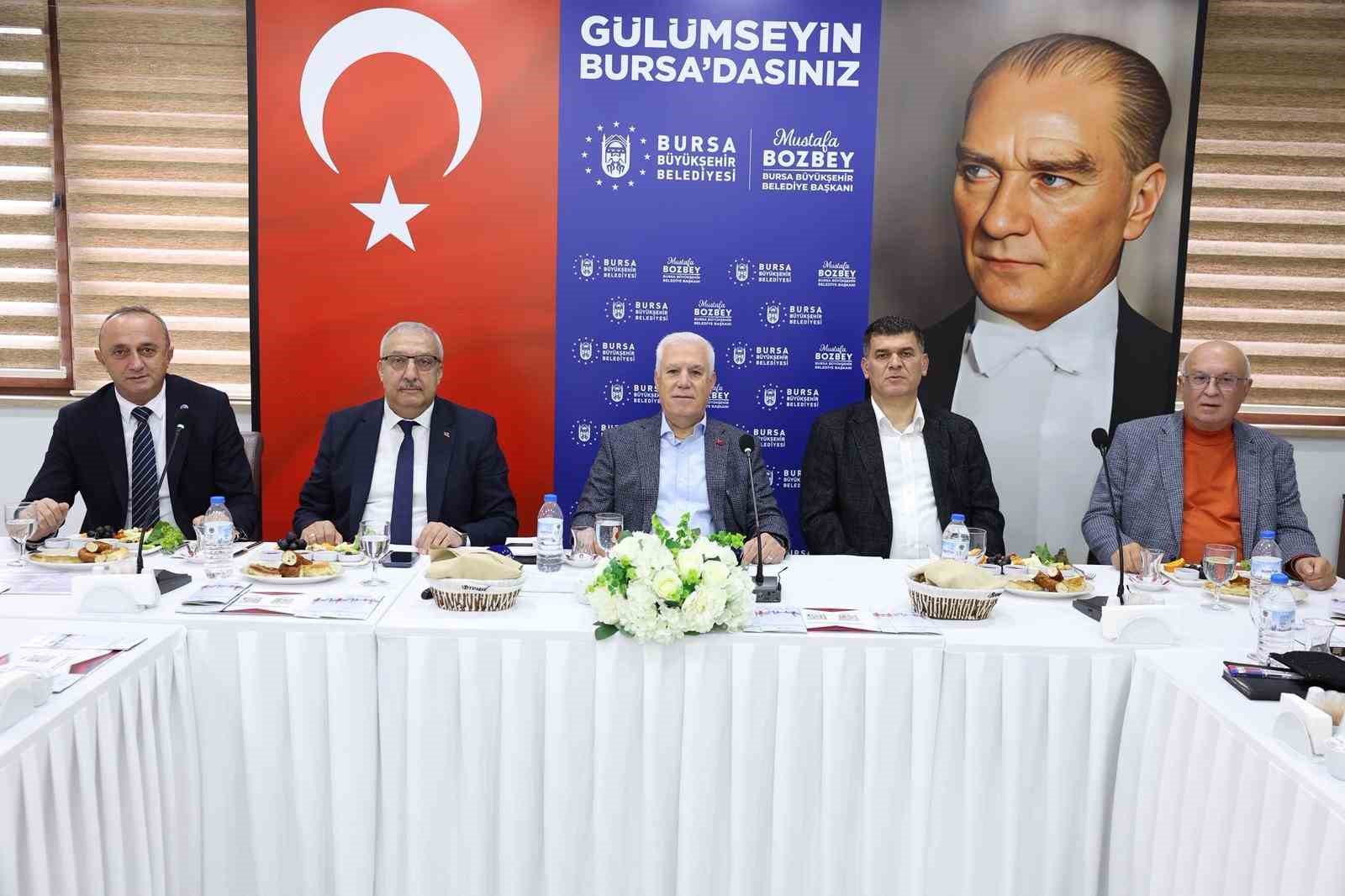 Bozbey: "Bursa&rsquo;nın vergisi Bursa&rsquo;da kalmalı"
