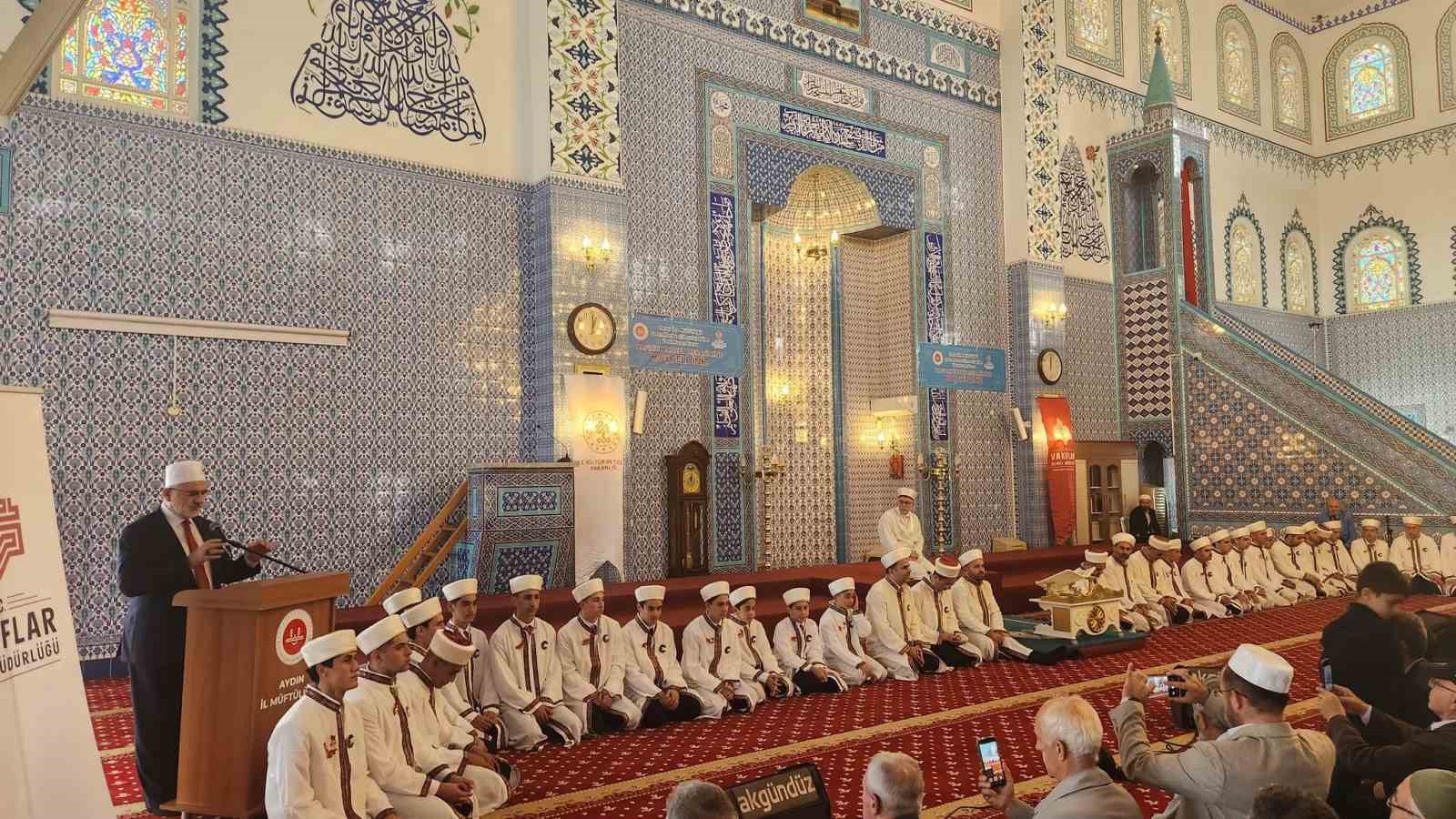 Aydın’da 26 gencin hafızlık gururu
