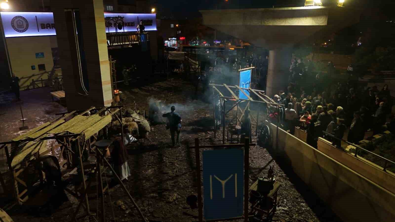 700 yıl sonra fetih Yıldırım’da canlandı
