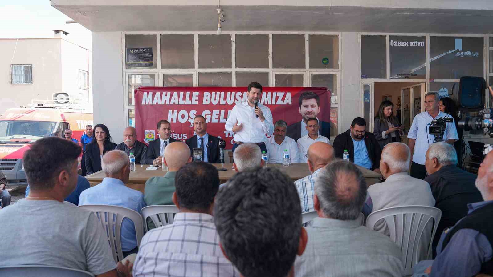 Başkan Boltaç: "Biz size hizmeti lütfetmiyoruz, sizin olanı size veriyoruz"
