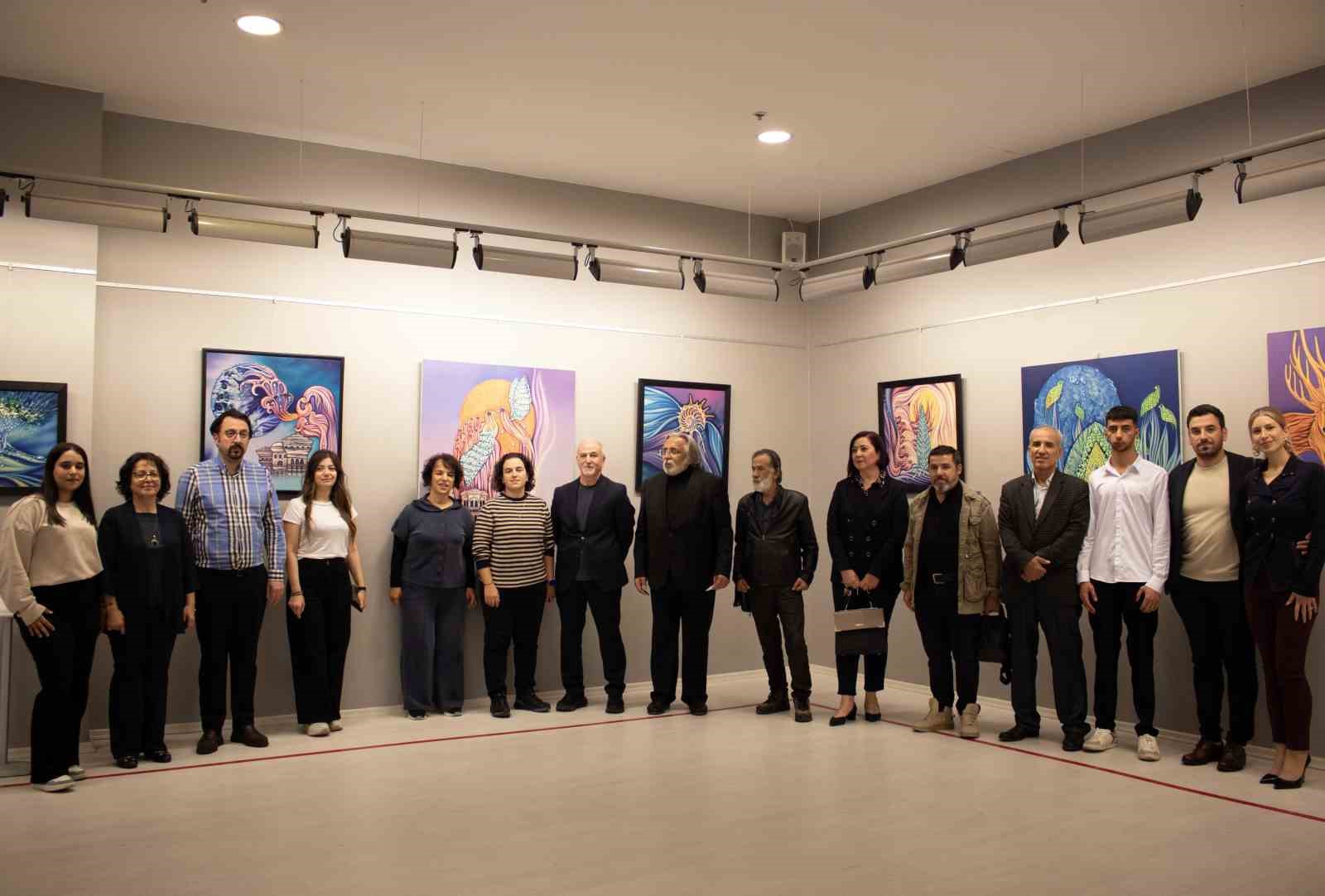 Ressam yüksel SANKO Sanat Galerisi’nde sergi açtı
