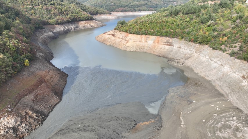 Bursa için güzel görüntüler...Kuruyan dereler, yağmur ile akmaya başladı