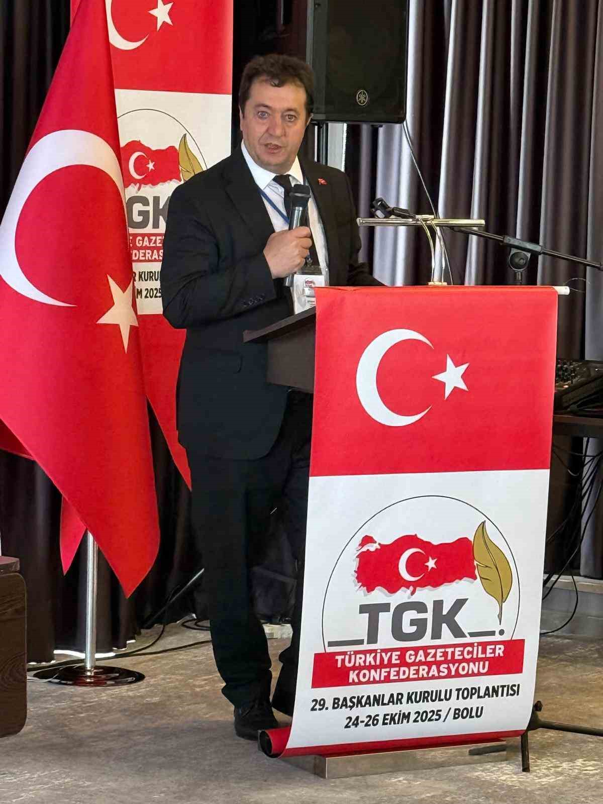 DAGC Başkanı Türkez, TGK Başkanlar Kurulu’nda konuştu
