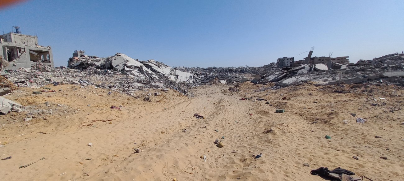 İsrail ordusunun çekildiği Cibaliye'de yıkım gözler önüne serildi