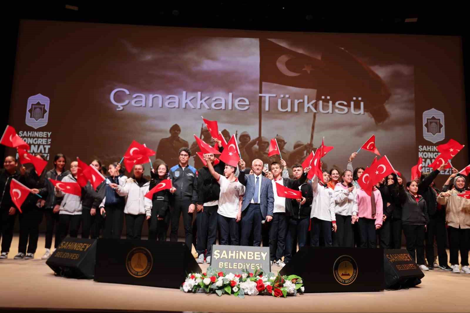 Astronot Tuva Cihangir Atasever, Şahinbeyli öğrencilerle buluştu
