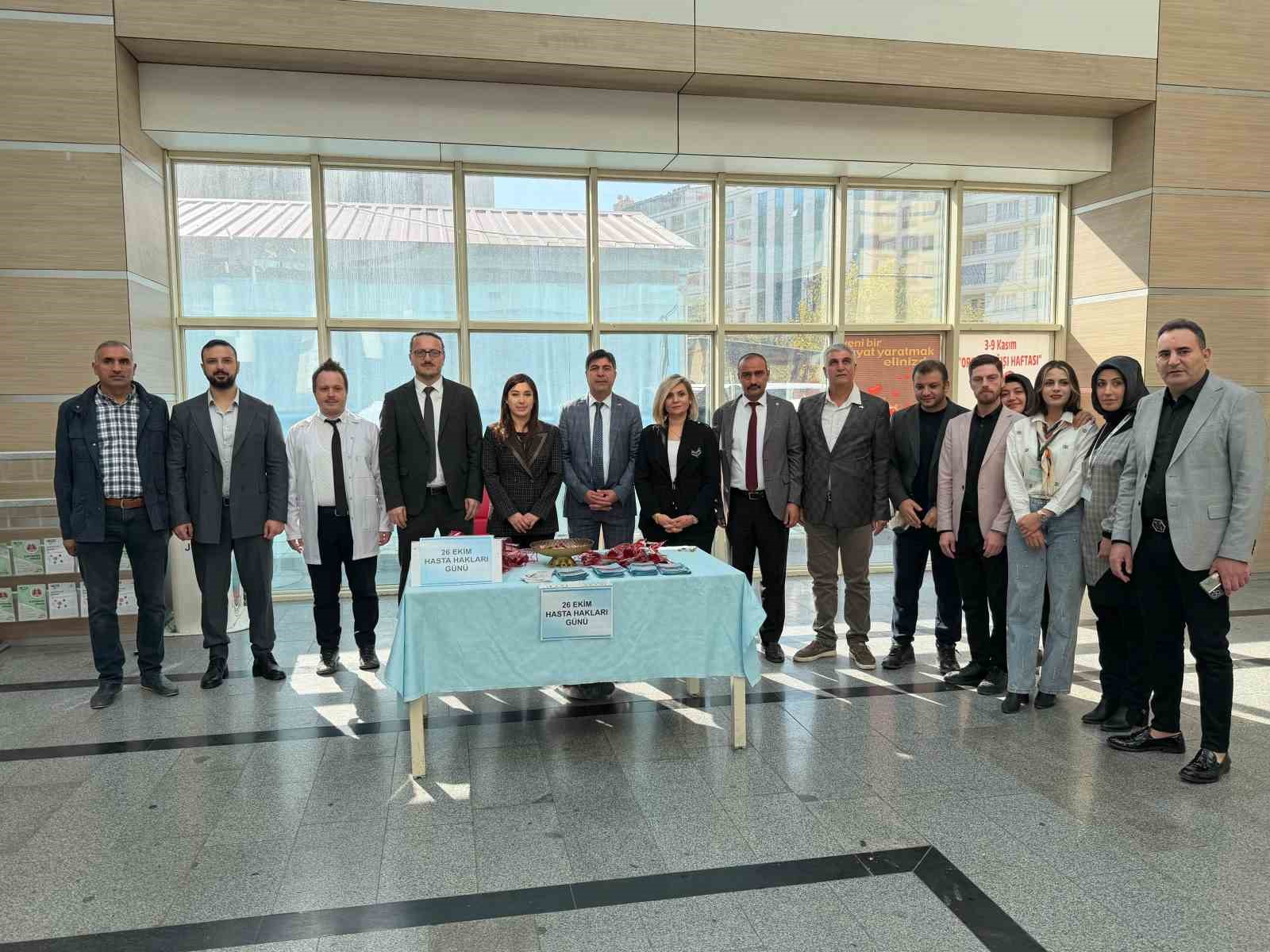 Siirt’te Hasta Hakları Günü etkinliği
