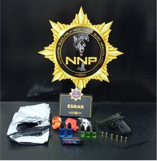 Niğde’de uyuşturucu taciri 4 kişi tutuklandı