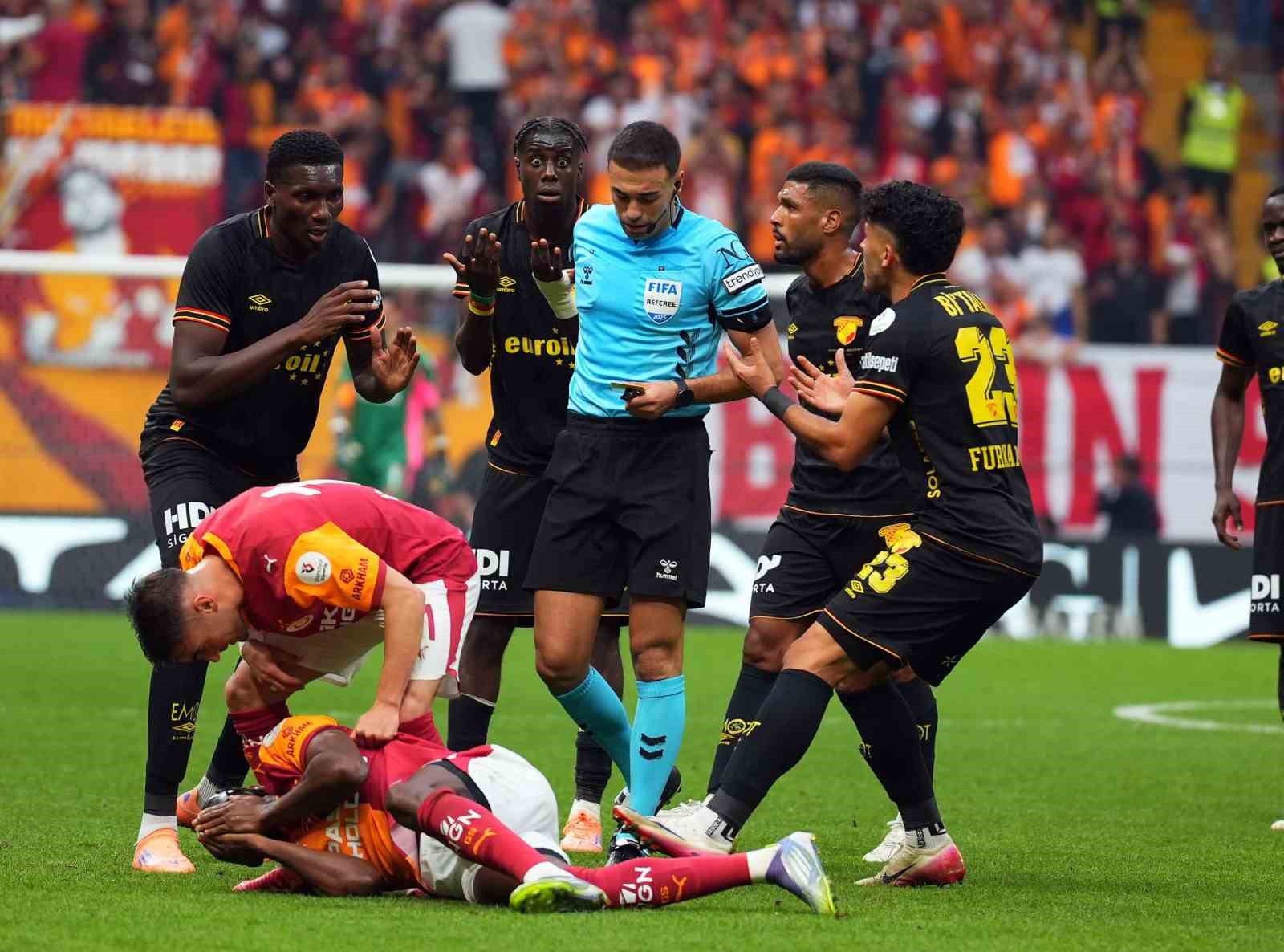 Göztepe’de hakeme tepki var
