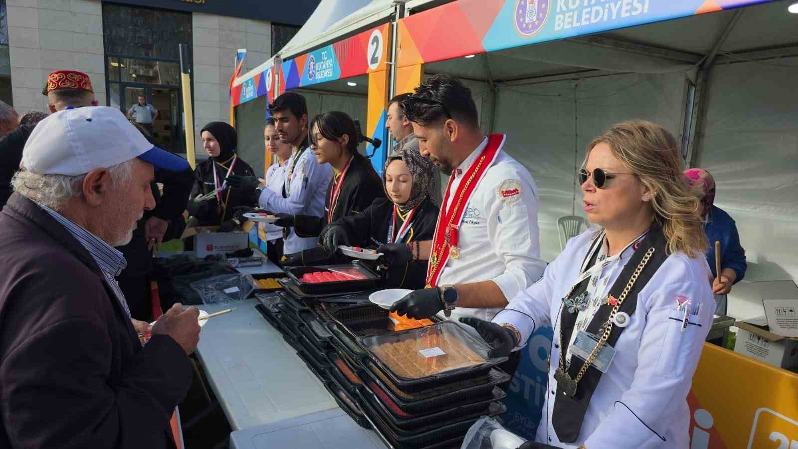 K&uuml;tahya Gastronomi Festivali başladı
