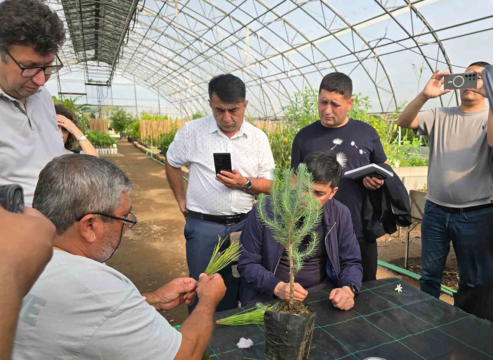 &Ouml;zbek ormancılar Muğla&rsquo;da incelemelerde bulundu
