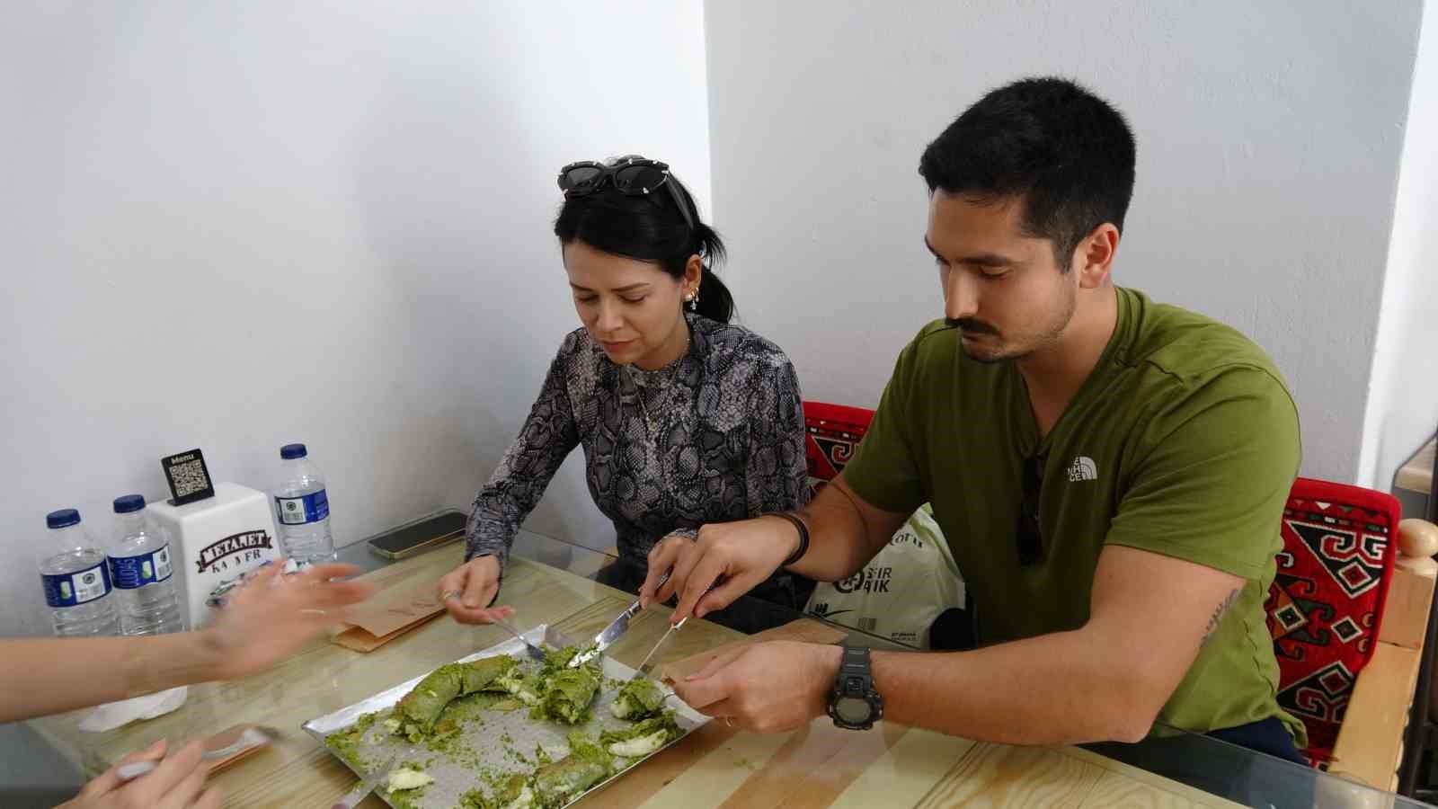 Gaziantep’e gelen turistler katmer yemeden dönmüyor
