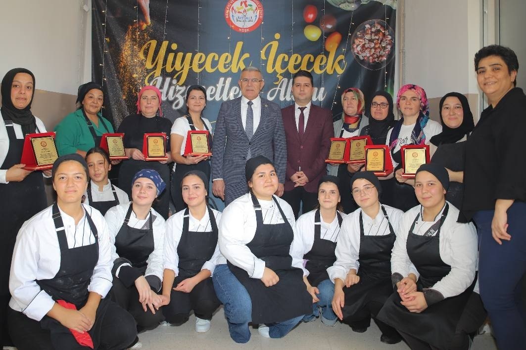 Köşk’te "Aile ile birlikte üretiyoruz" yemek yarışması yapıldı
