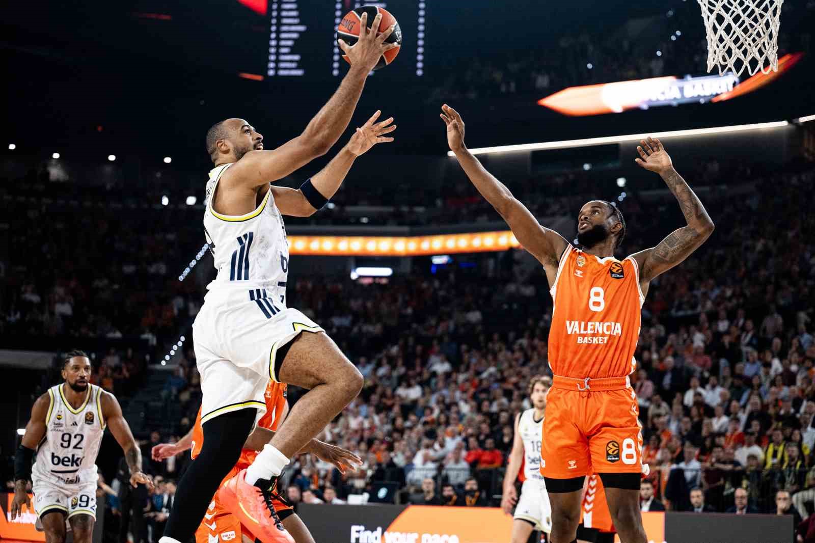 Euroleague: Valencia Basket: 94 - Fenerbah&ccedil;e: 79
