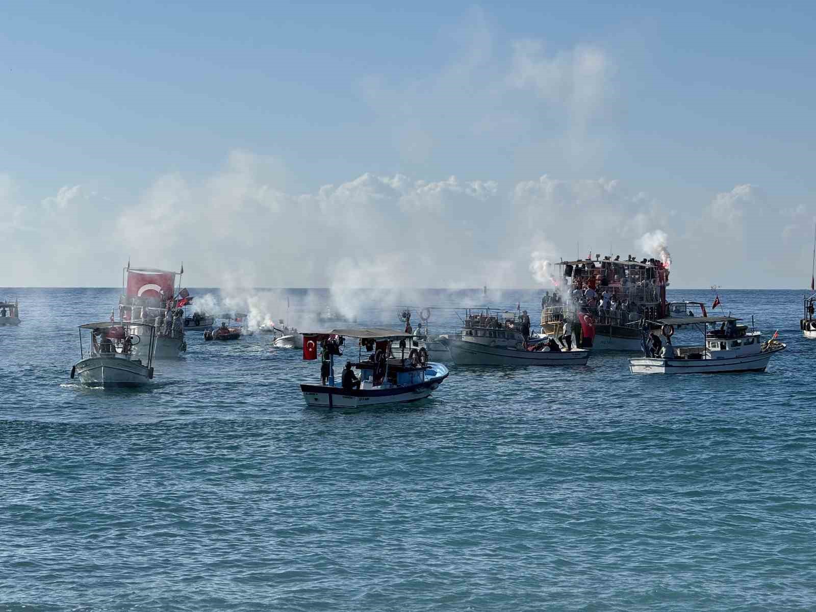 Bozyazı&rsquo;da cumhuriyet coşkusu
