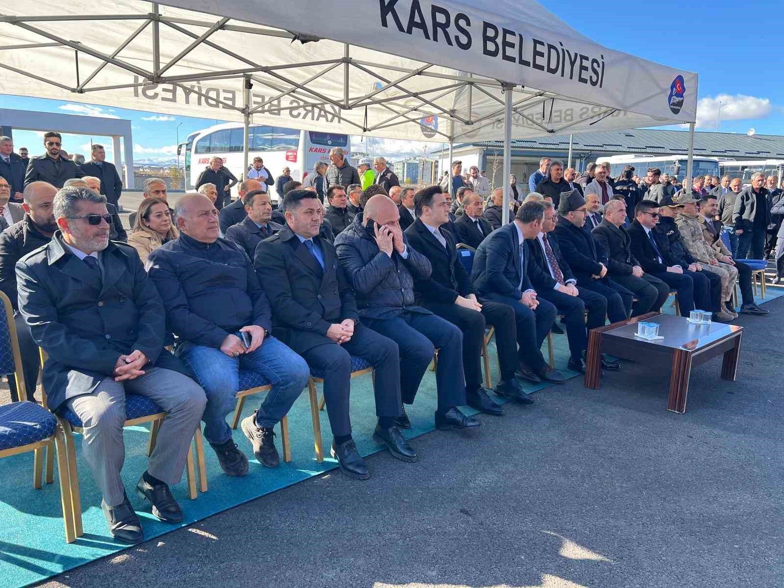 Kars&rsquo;ın modern otogarı a&ccedil;ıldı
