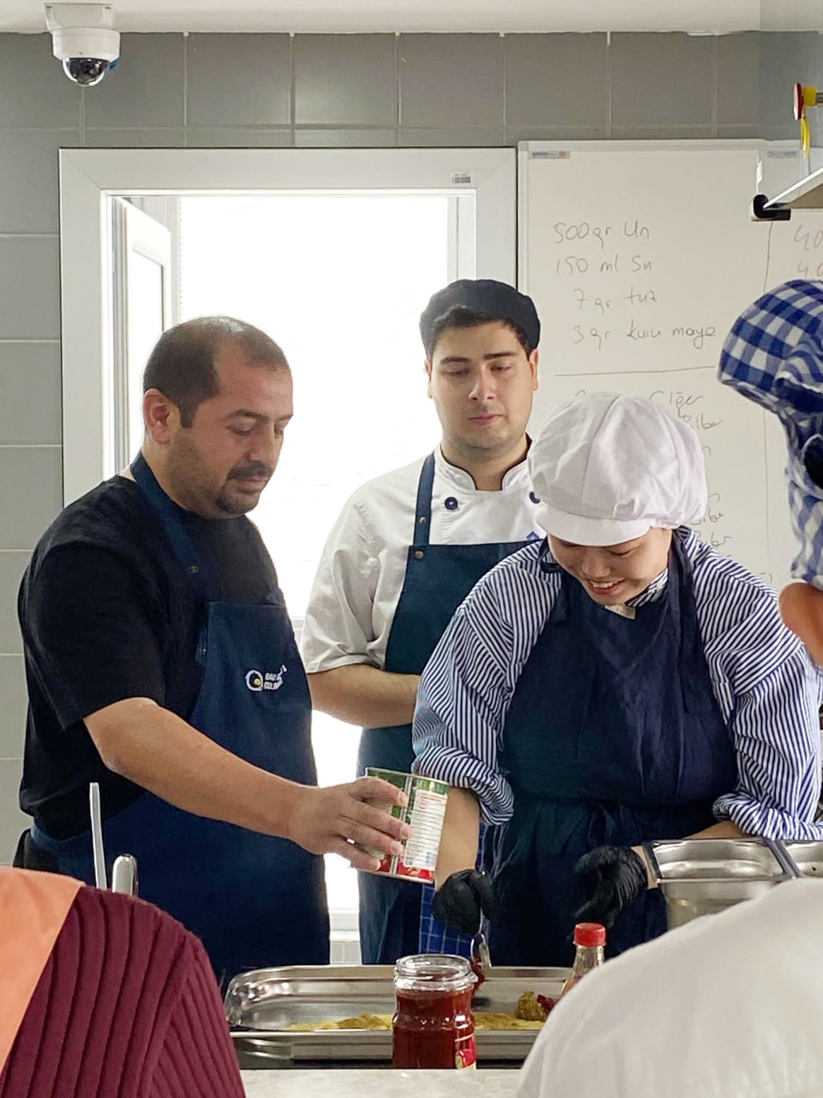 Japon öğrencilere Türk mutfağı dersi
