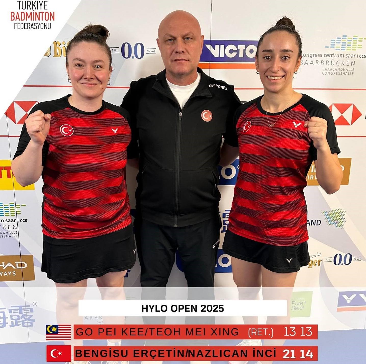 Milli badmintoncular Avrupa&rsquo;da yarı finalde
