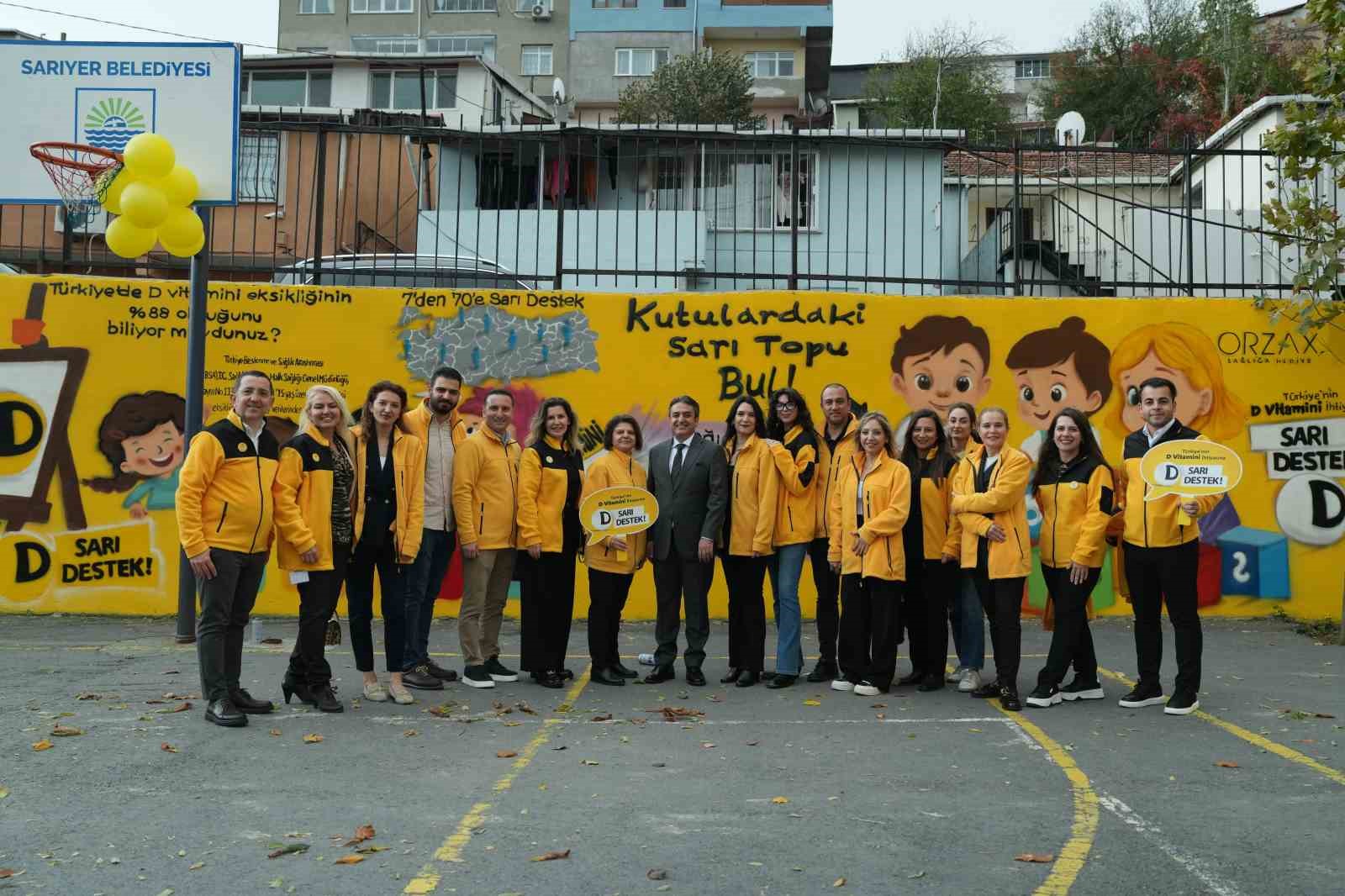 Sarı Destek projesiyle D vitamini bilinci artıyor