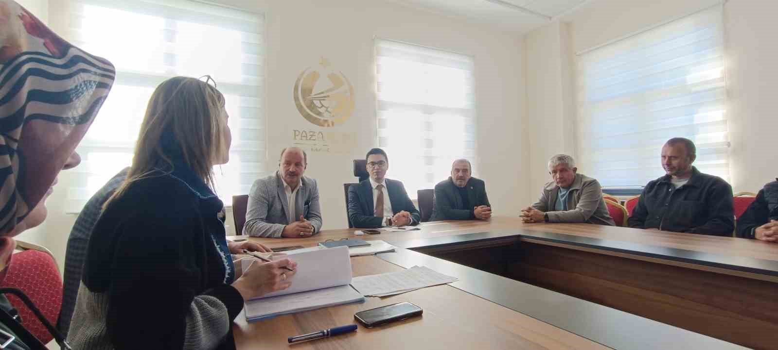 Pazaryeri’nde köylerin su sorunu masaya yatırıldı
