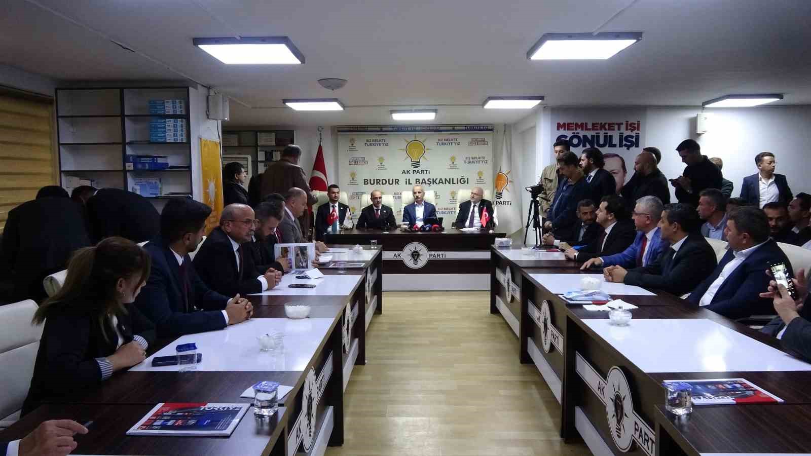 Bakan Uraloğlu: "Burdur’a 23 milyarın üzerinde hizmet ettik"