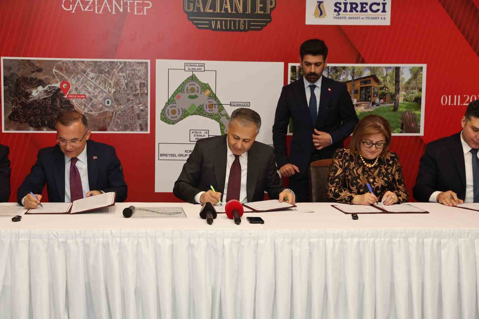 Bakan Yerlikaya’nın katılımıyla Türkiye’de ilk olacak AMATEM’le bahar projesi için imzalar atıldı
