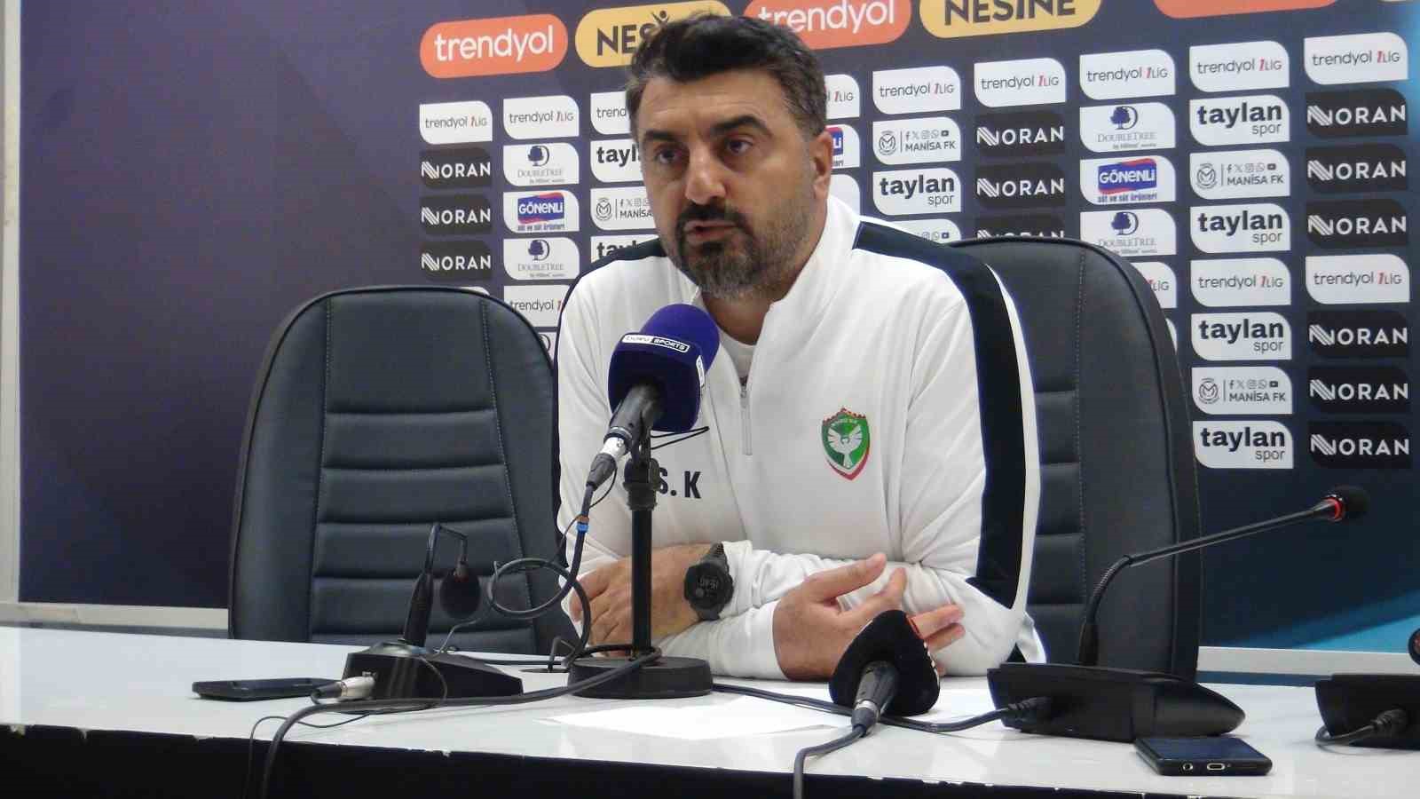 Manisa FK - Amed Sportif Faaliyetler maçının ardından