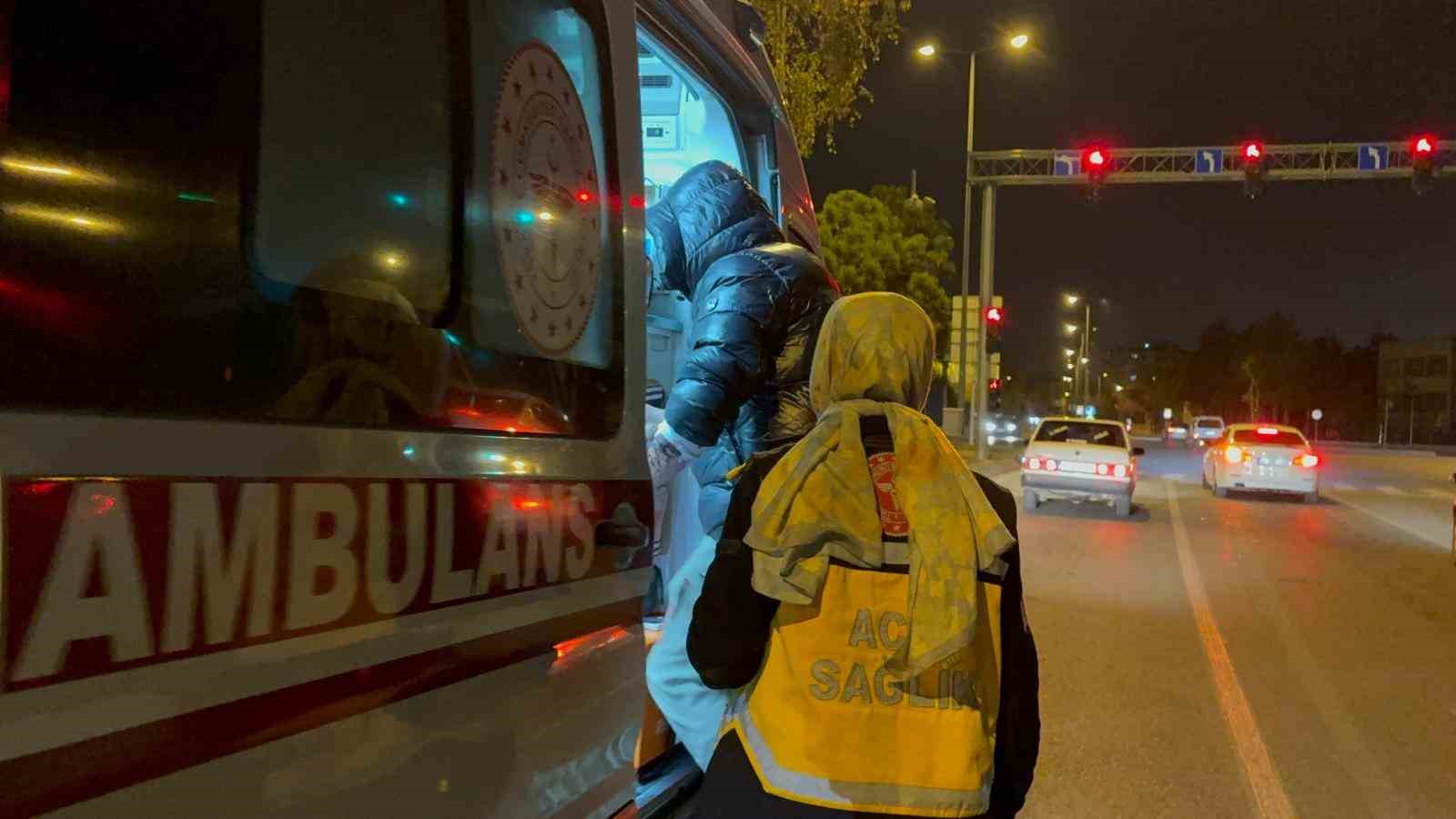 Kayseri’de gündüz saatlerinde intihara kalkışan şahıs refüjde yatarken bulundu