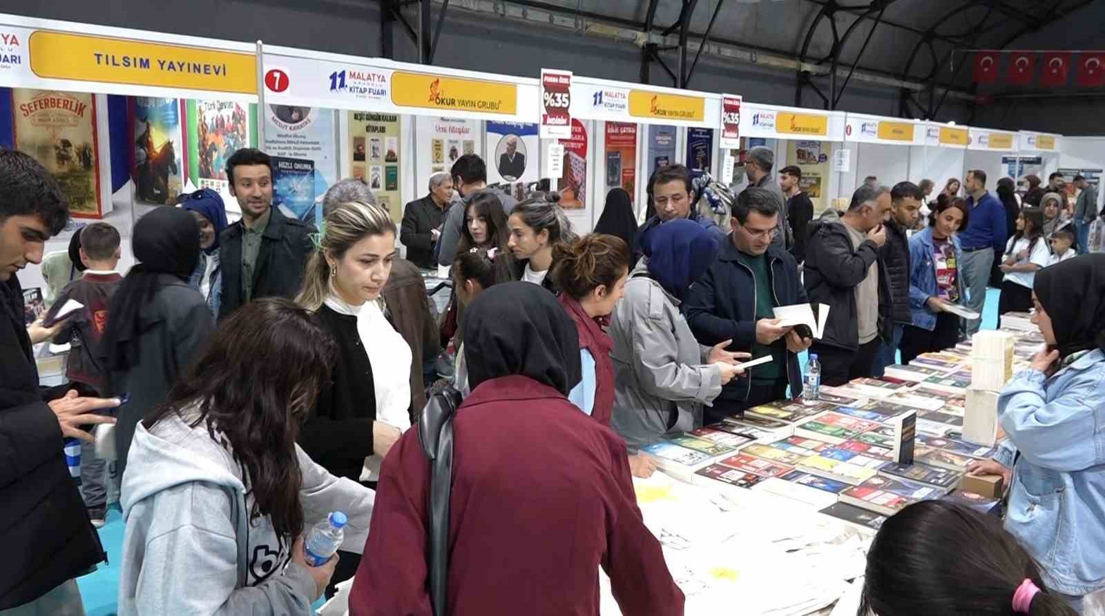 Malatya Anadolu Kitap ve Kültür Fuarı’na yoğun ilgi
