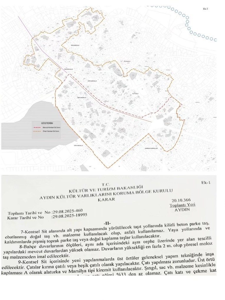 Tavas’ın alt ve üst yapı çalışmaları Kültür Varlıklarını Koruma Kuruluna takıldı
