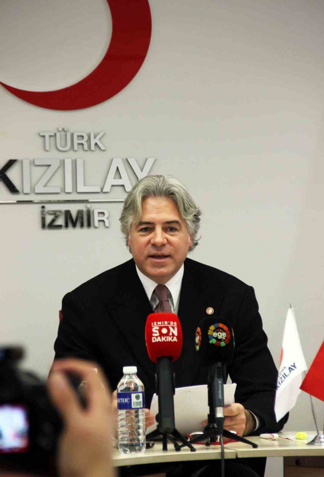 İzmir Kızılay’dan insanlığa 131 milyon liralık umut
