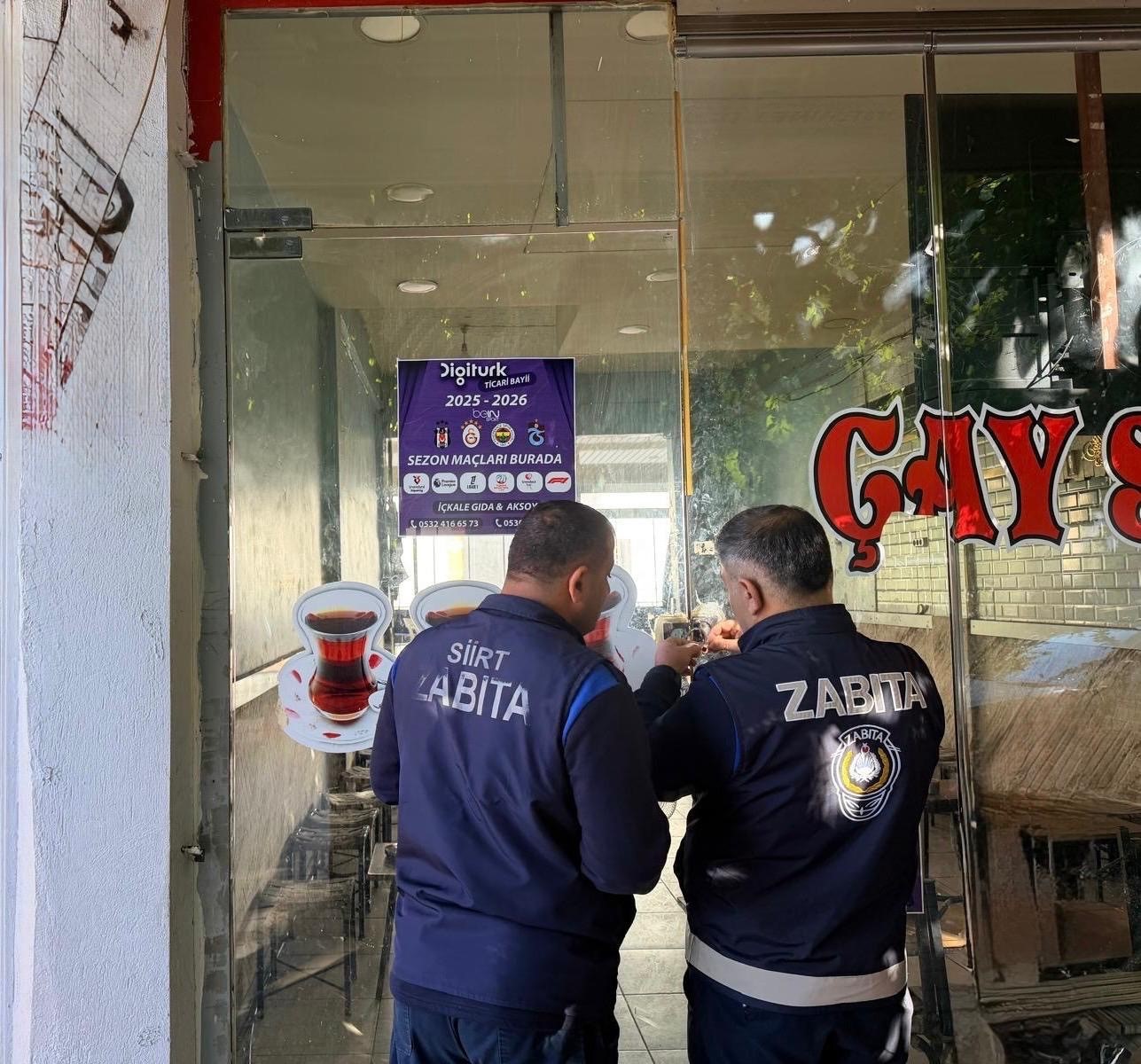 Siirt’te 15 işletmeye 21 bin 90 lira ceza kesildi
