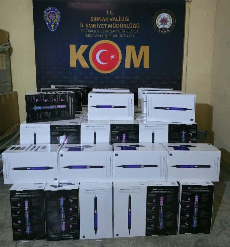 Şırnak’ta 5 milyon liralık kaçak malzeme ele geçirildi