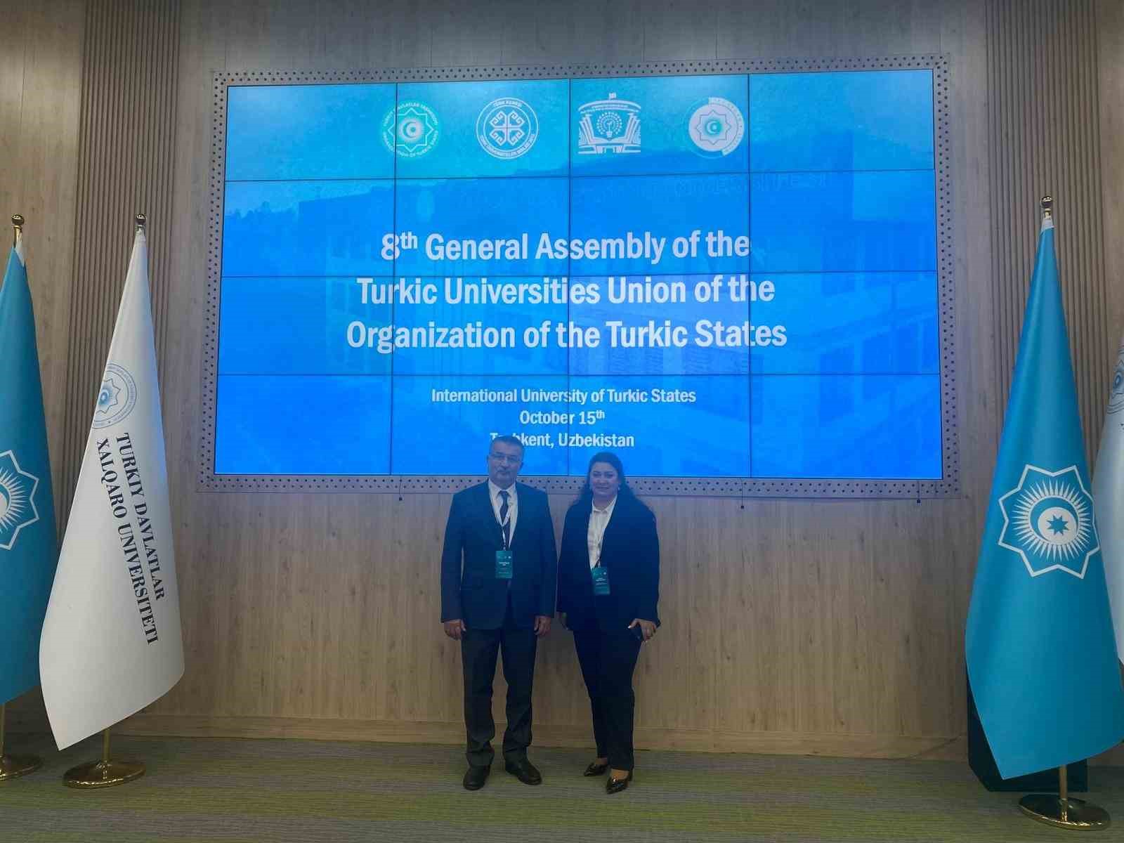 BUÜ heyeti Türk Üniversiteler Birliği 8. Genel Kurulu’na katıldı
