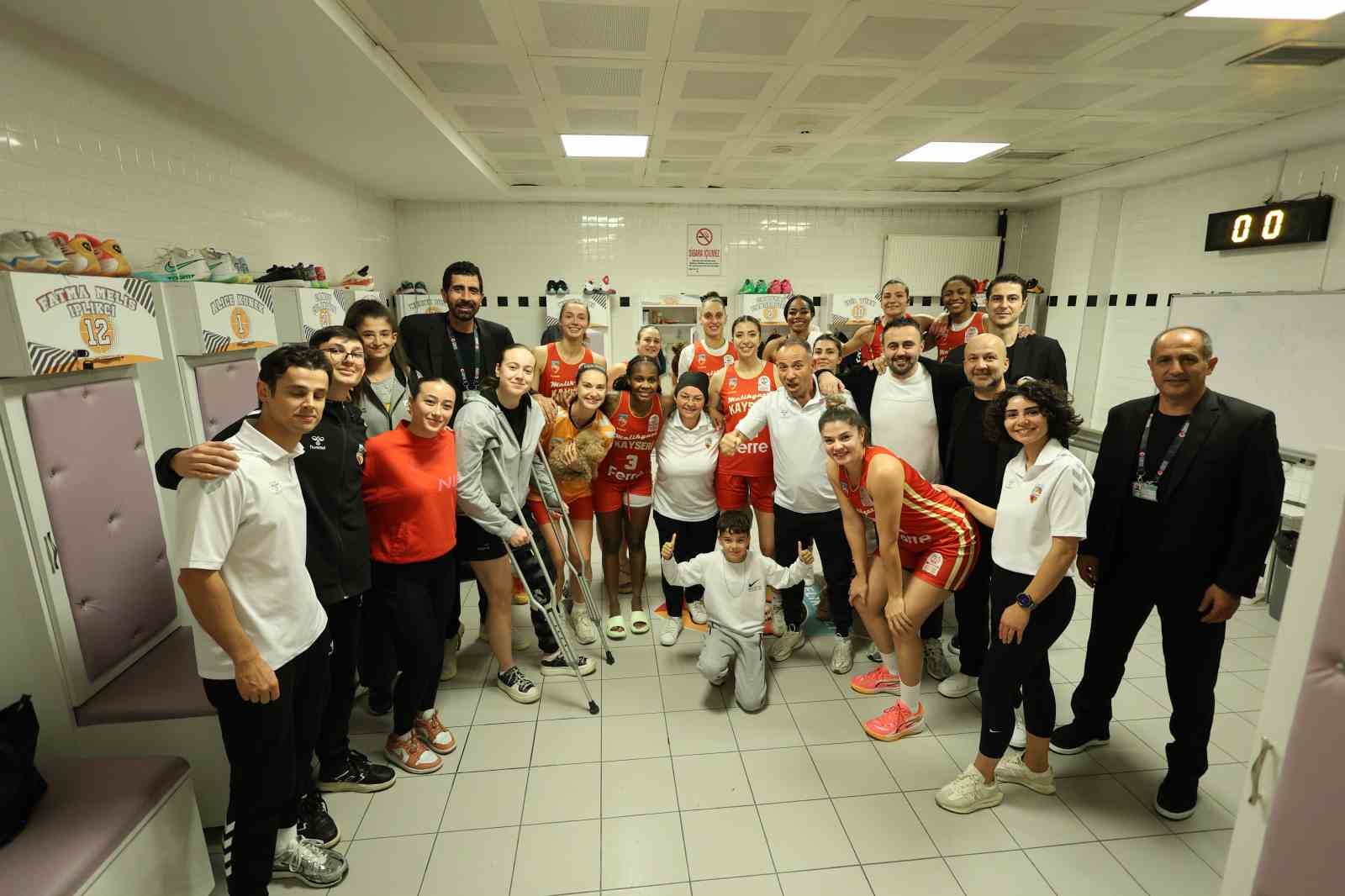 Melikgazi Kayseri Basketbol 2. galibiyetini aldı
